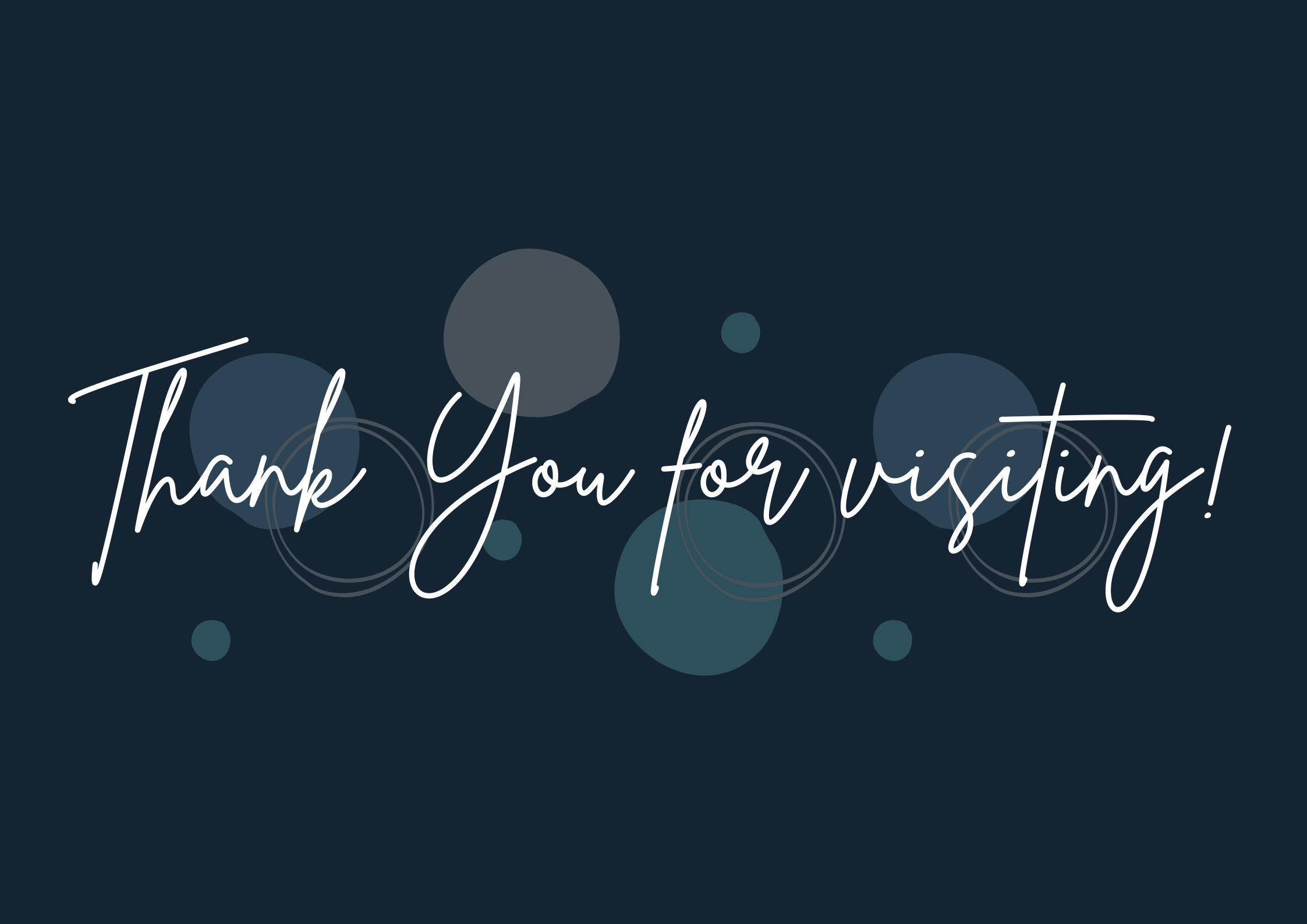 Thank you for visiting.